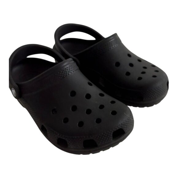 Crocs Unisex Adult Classic Clog Sandal Shoe Black Size J 6 Slip on - Picture 1 of 9